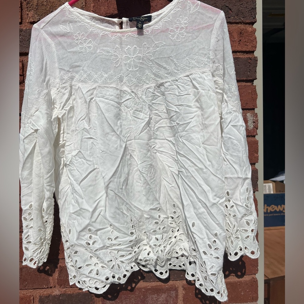 Jessica Simpson Women’s White Blouse